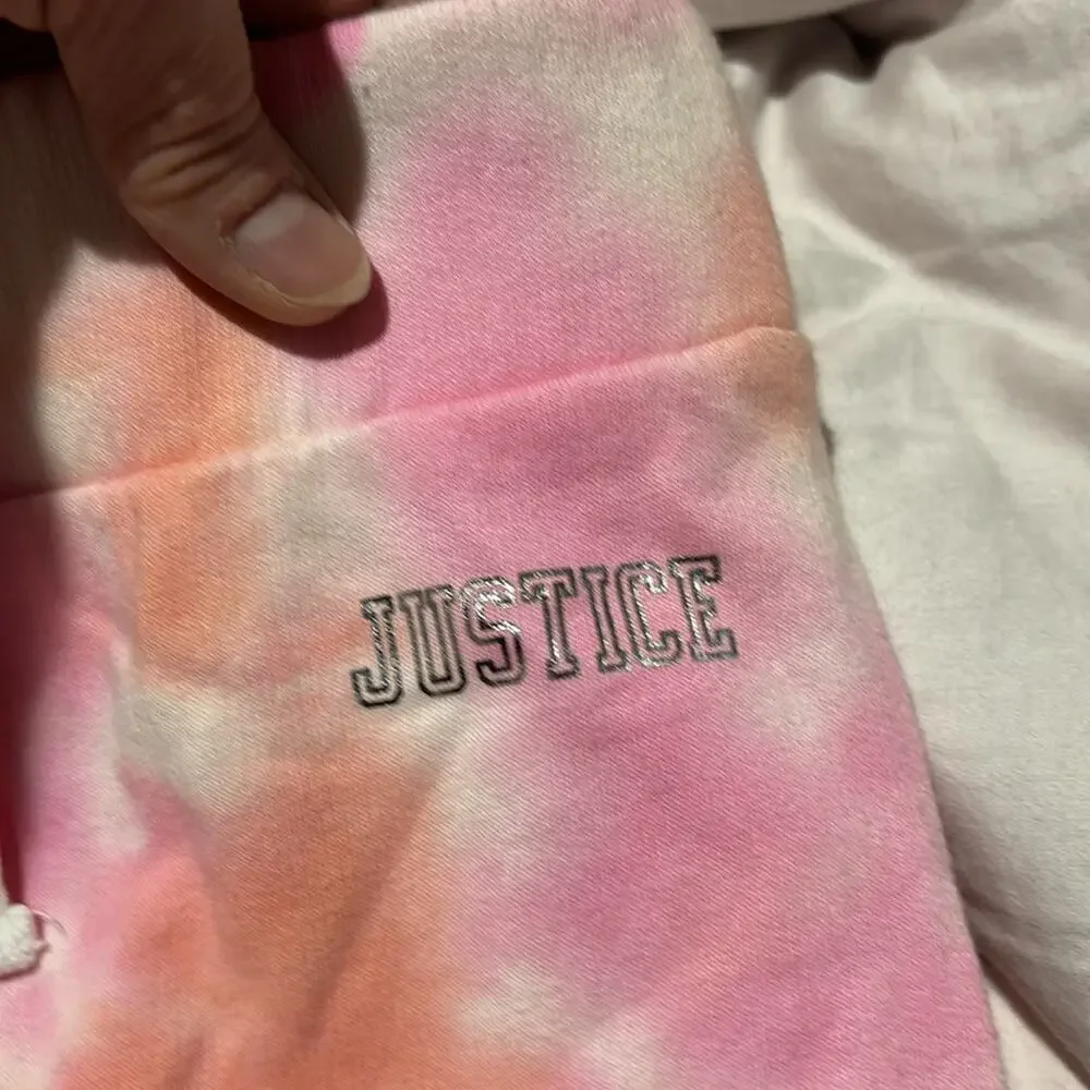 Justice pink peach